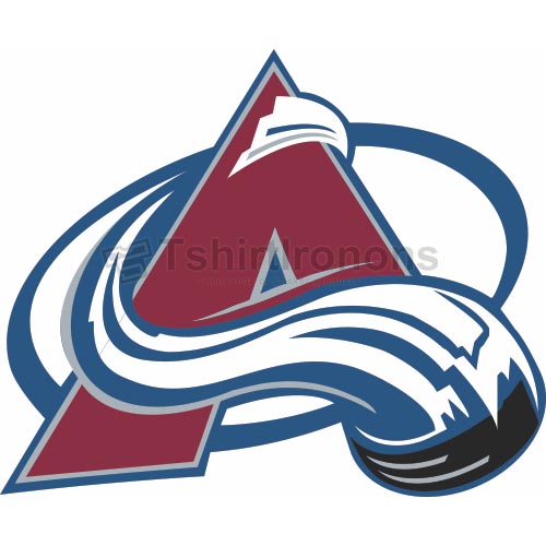 Colorado Avalanche T-shirts Iron On Transfers N118 - Click Image to Close